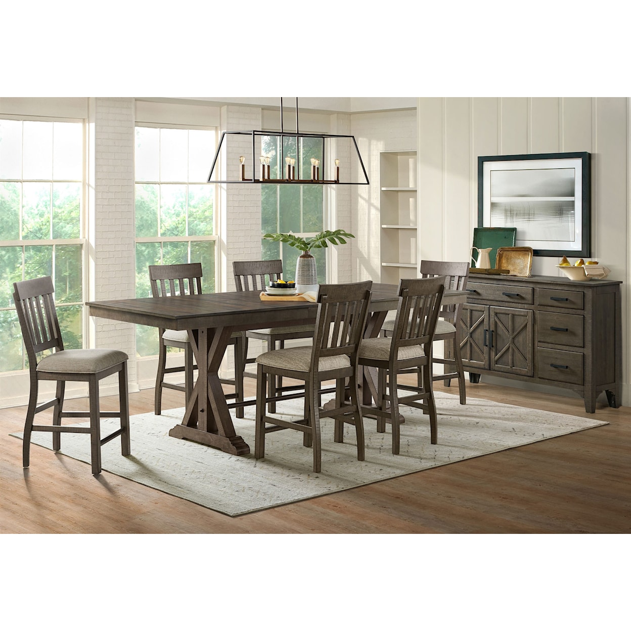 Intercon Sullivan Table and Chair Set