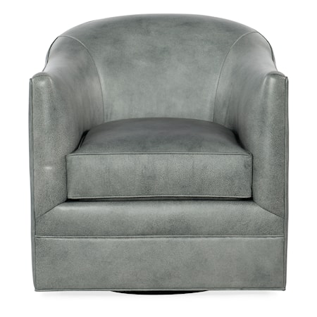 Swivel Barrel Chair 