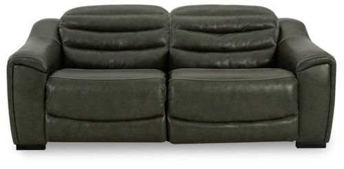 2-Piece Power Reclining Sectional Loveseat