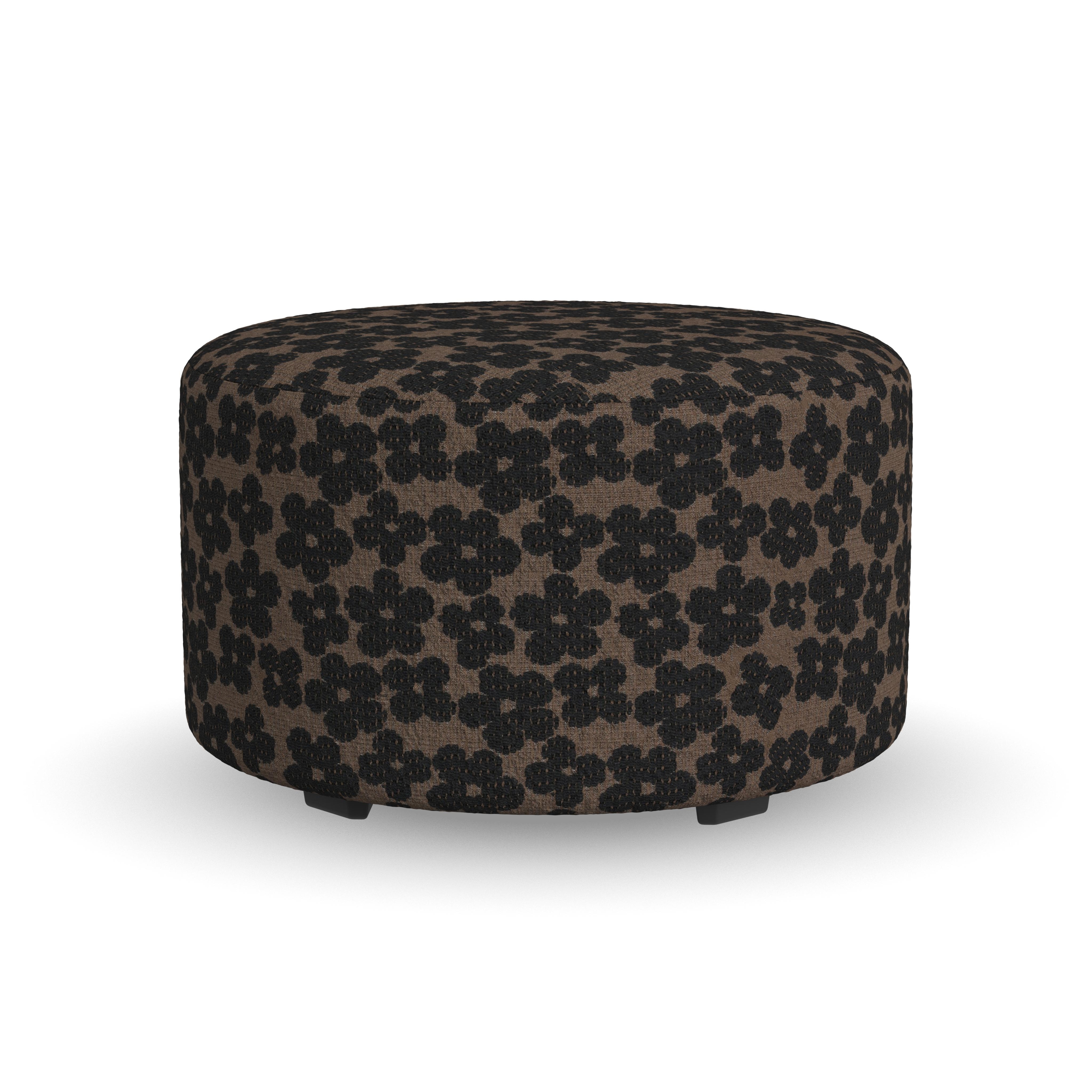 Round Cocktail Pouf