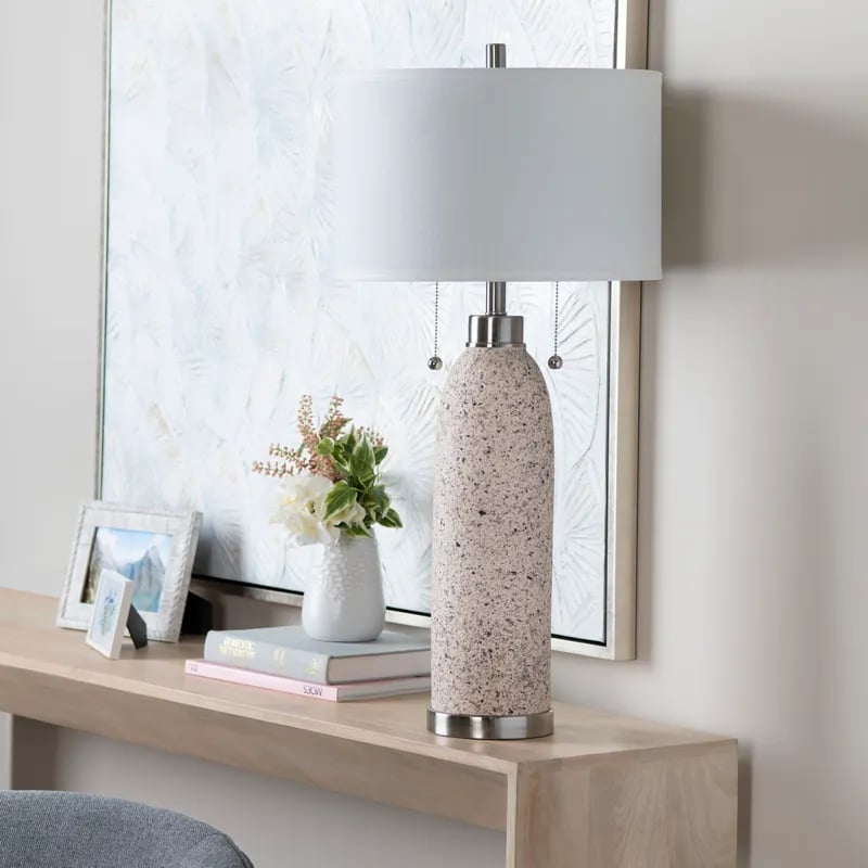 Tristan Twin Pull Chain Table Lamp