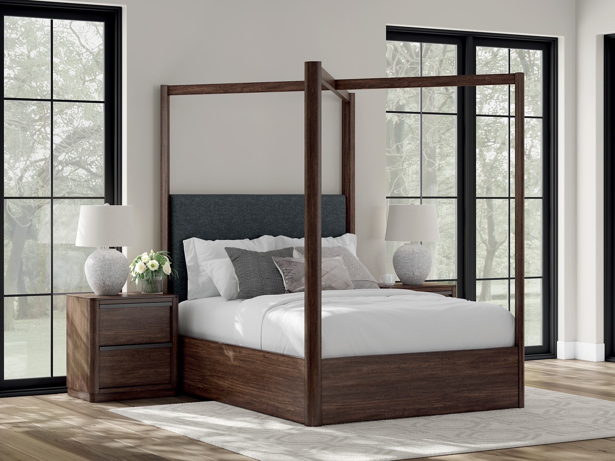 Queen Canopy Bed