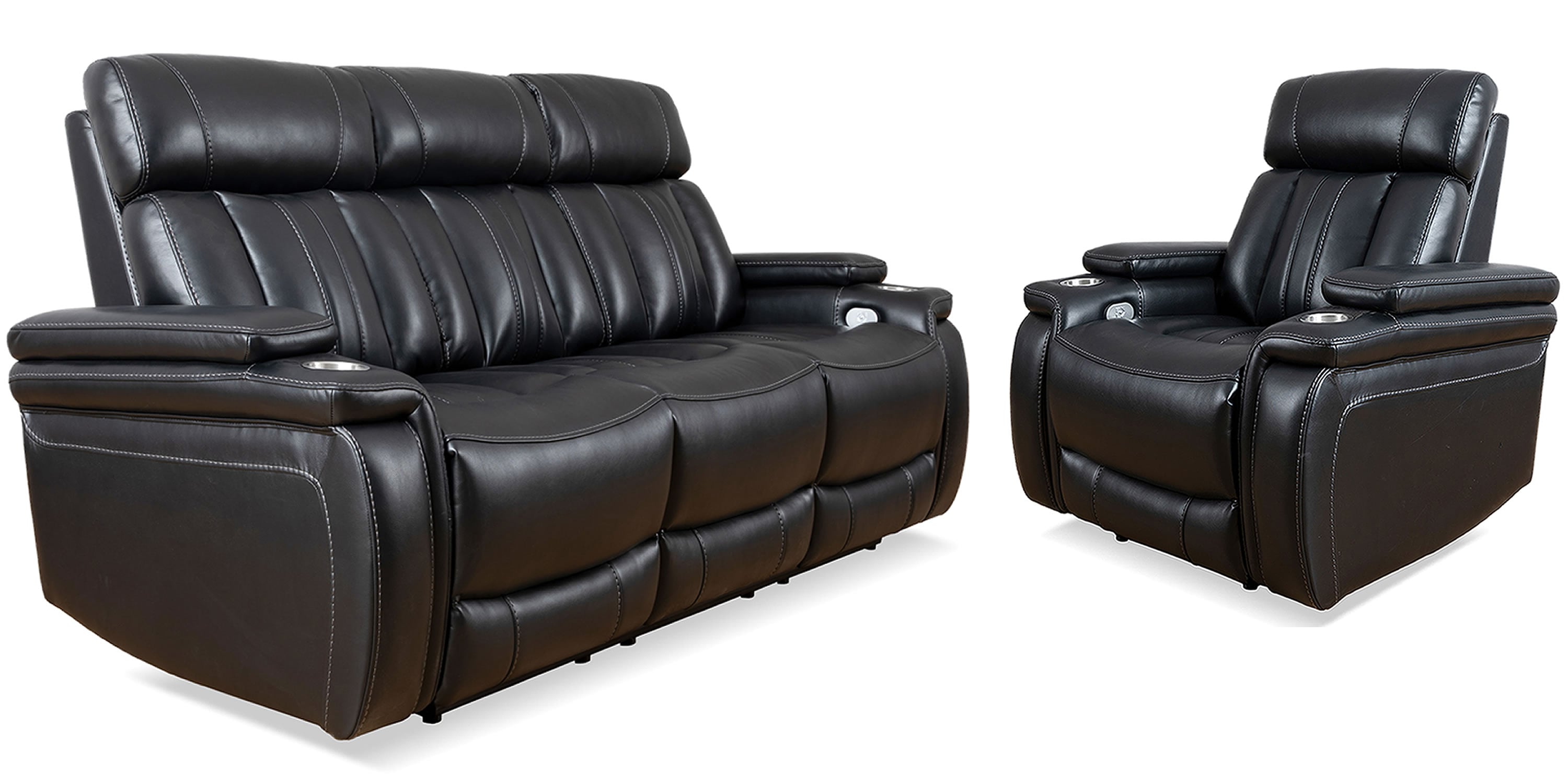 Parker Living Royce Power Reclining Sofa and Recliner Set