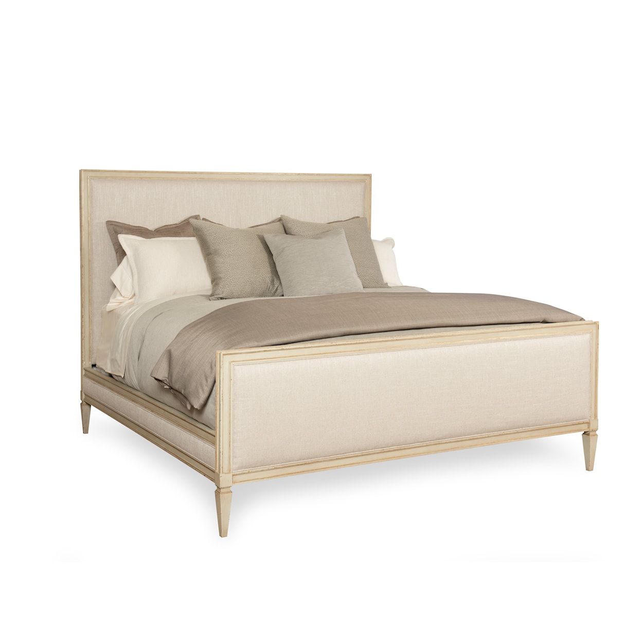 Century Maison '47 Upholstered Panel Bed - Cal King