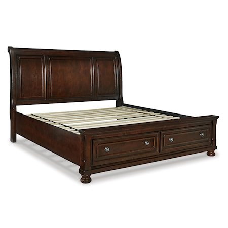 King Sleigh Bed