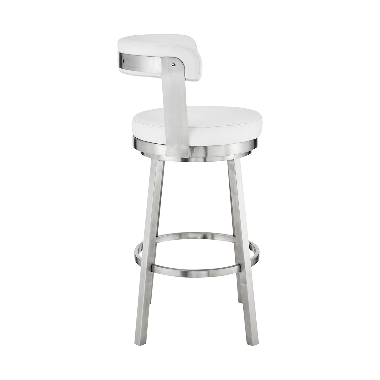 Armen Living Bryant Swivel Barstool