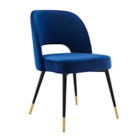 Performance Velvet Dining Side Chair