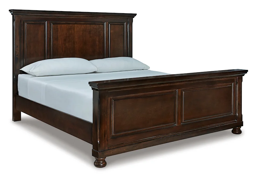 Porter King Panel Bed by Ashley Furniture at Esprit Decor Home Furnishings