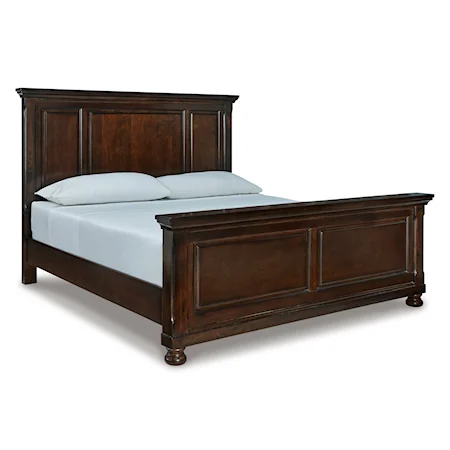 King Panel Bed