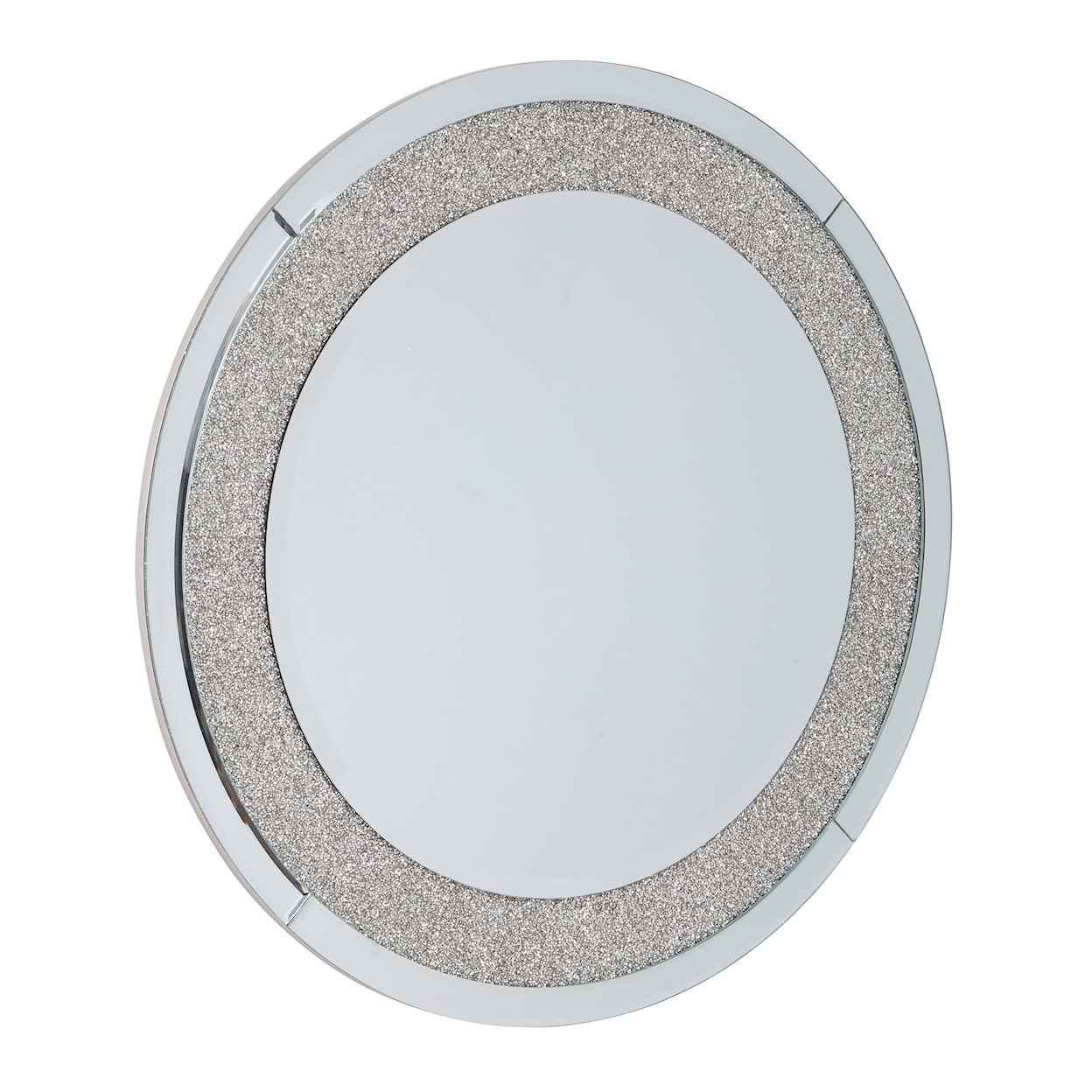 Signature Design by Ashley Accent Mirrors Kingsleigh Round Accent Mirror