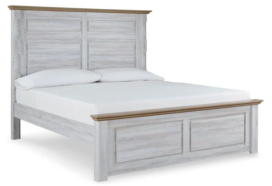 Haven Bay King Panel Bed by Signature Design by Ashley at Zak's Home Outlet