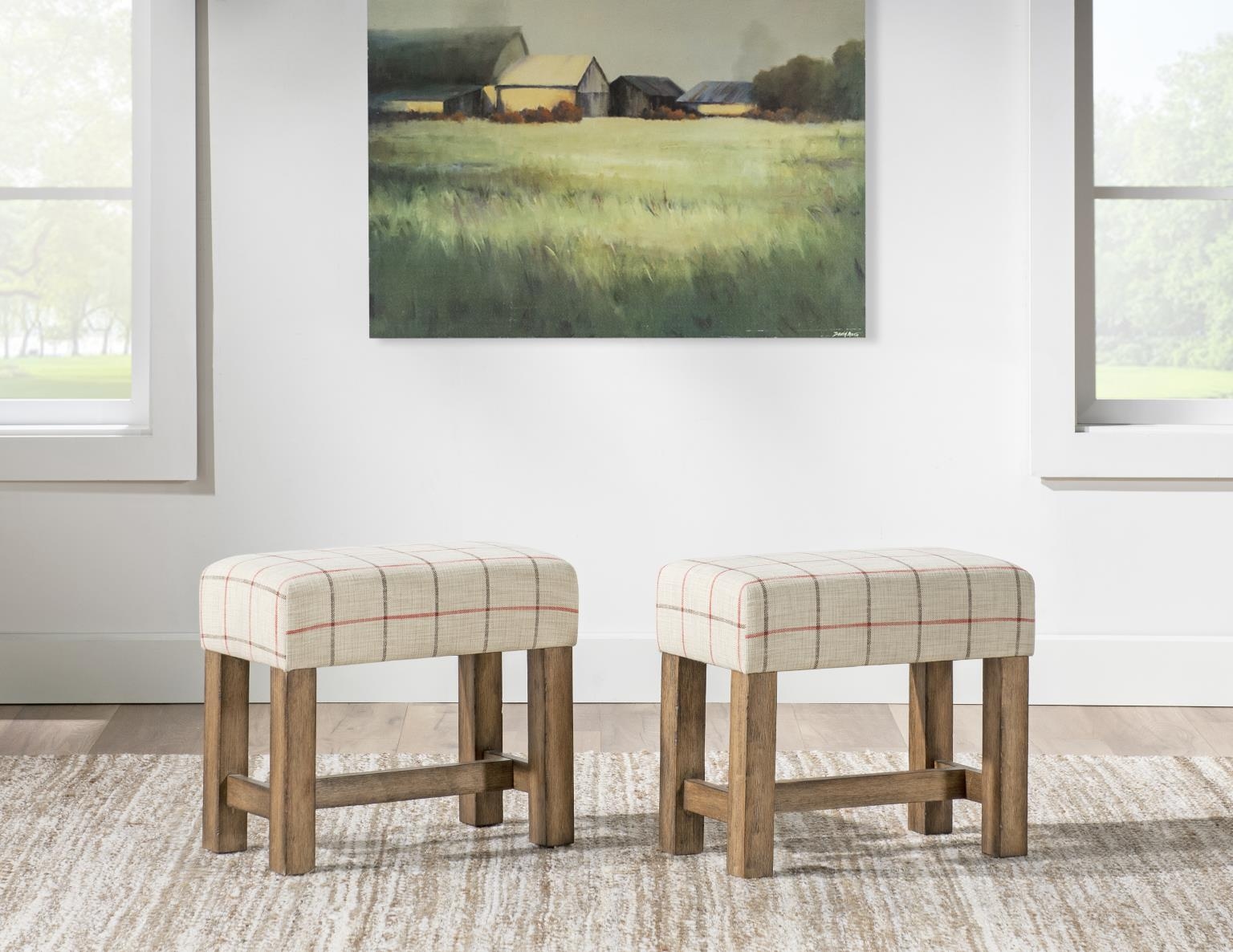 Legacy Classic Vintage Market Upholstered Stool