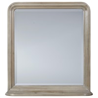 Transitional Mirror with Sliding Hidden Storage