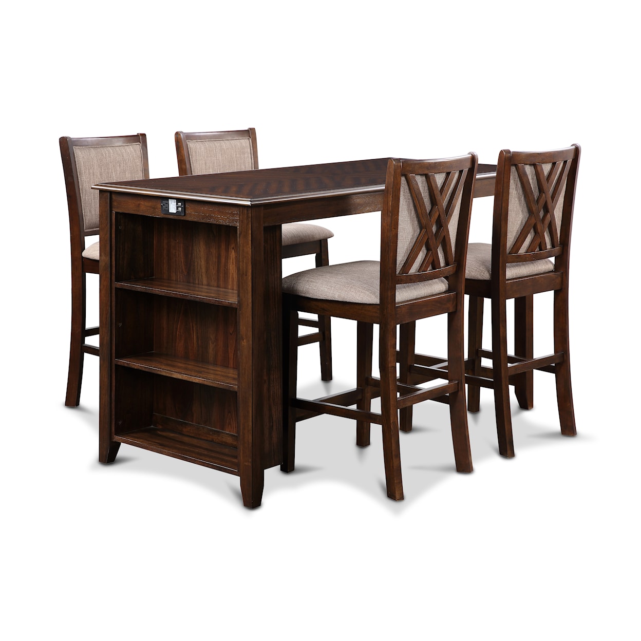 New Classic Furniture Amy Counter Height Dining Set