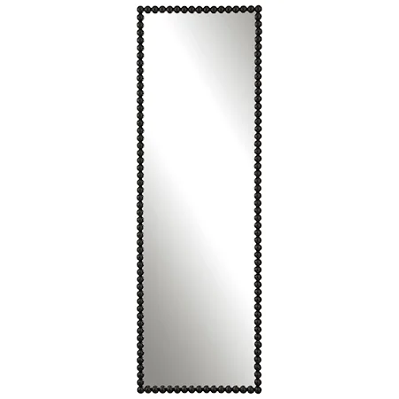 Serna Black Tall Mirror