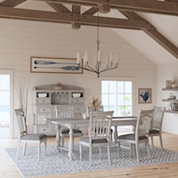 Coastal 7-Piece Dining Set