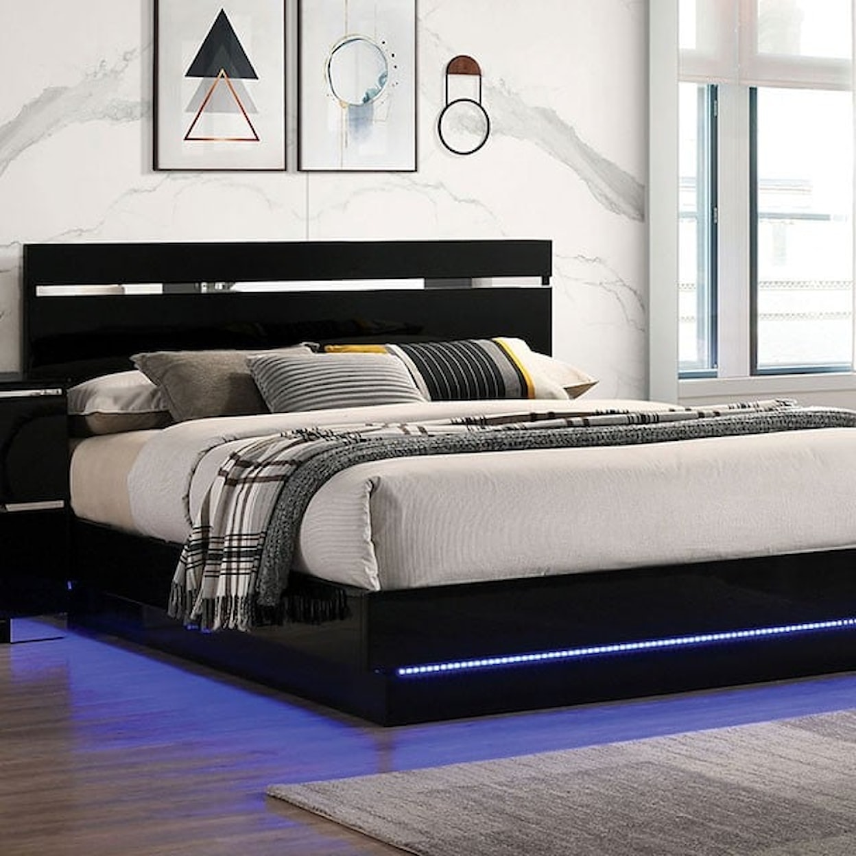 Furniture of America Erlach Cal. King Platform Bed