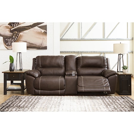 Power Reclining Sectional Loveseat