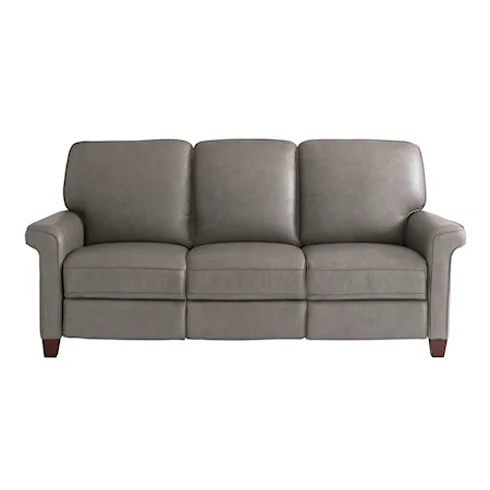 Transitional Power Reclining Sofa