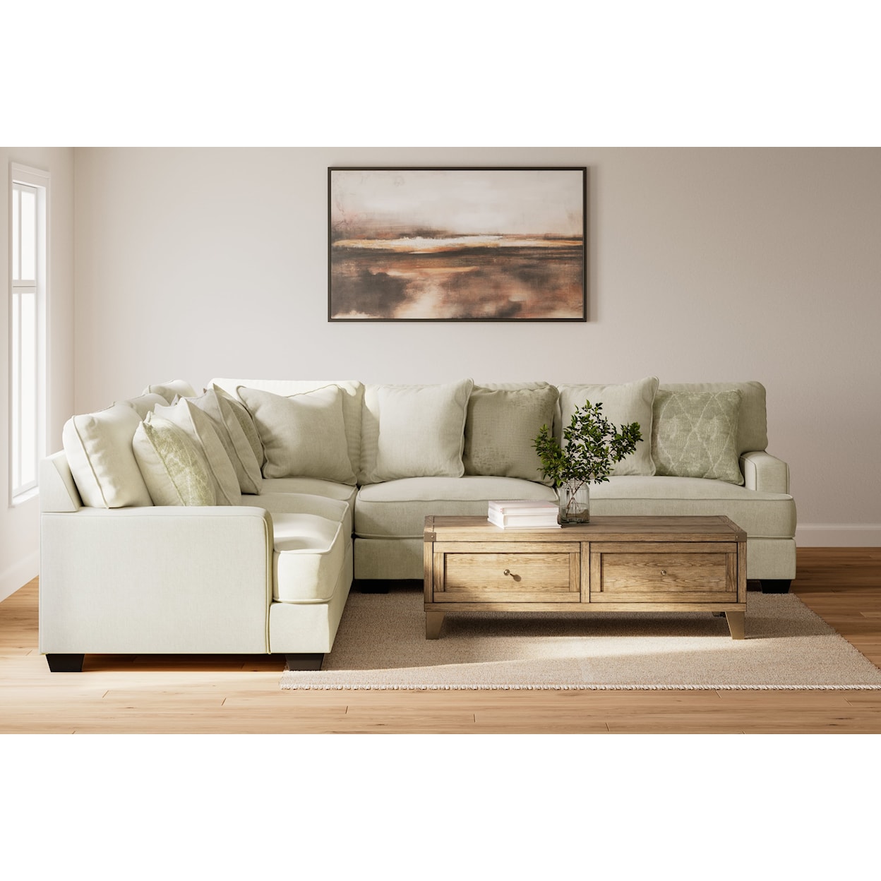 Signature Design by Ashley Rawcliffe 5-Piece Sectional