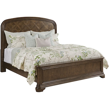 Calvado Queen Panel Bed