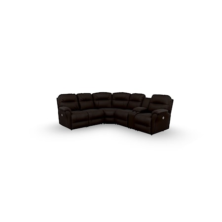 6 Pc Reclining Sectional Sofa