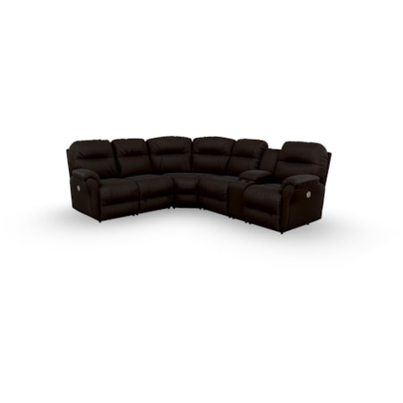 6 Pc Reclining Sectional Sofa