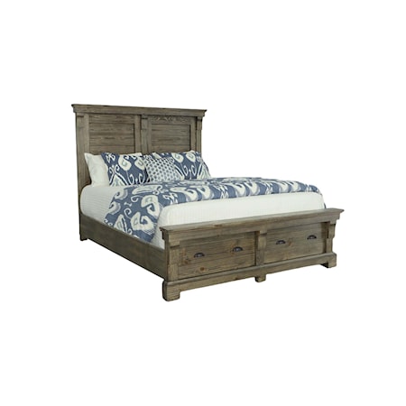 Queen Panel Bed