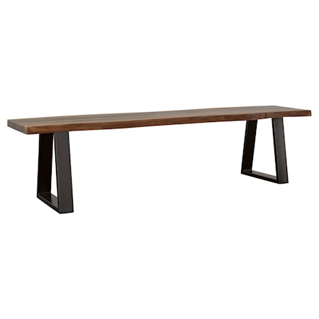 Ditman Live Edge Wood Dining Bench