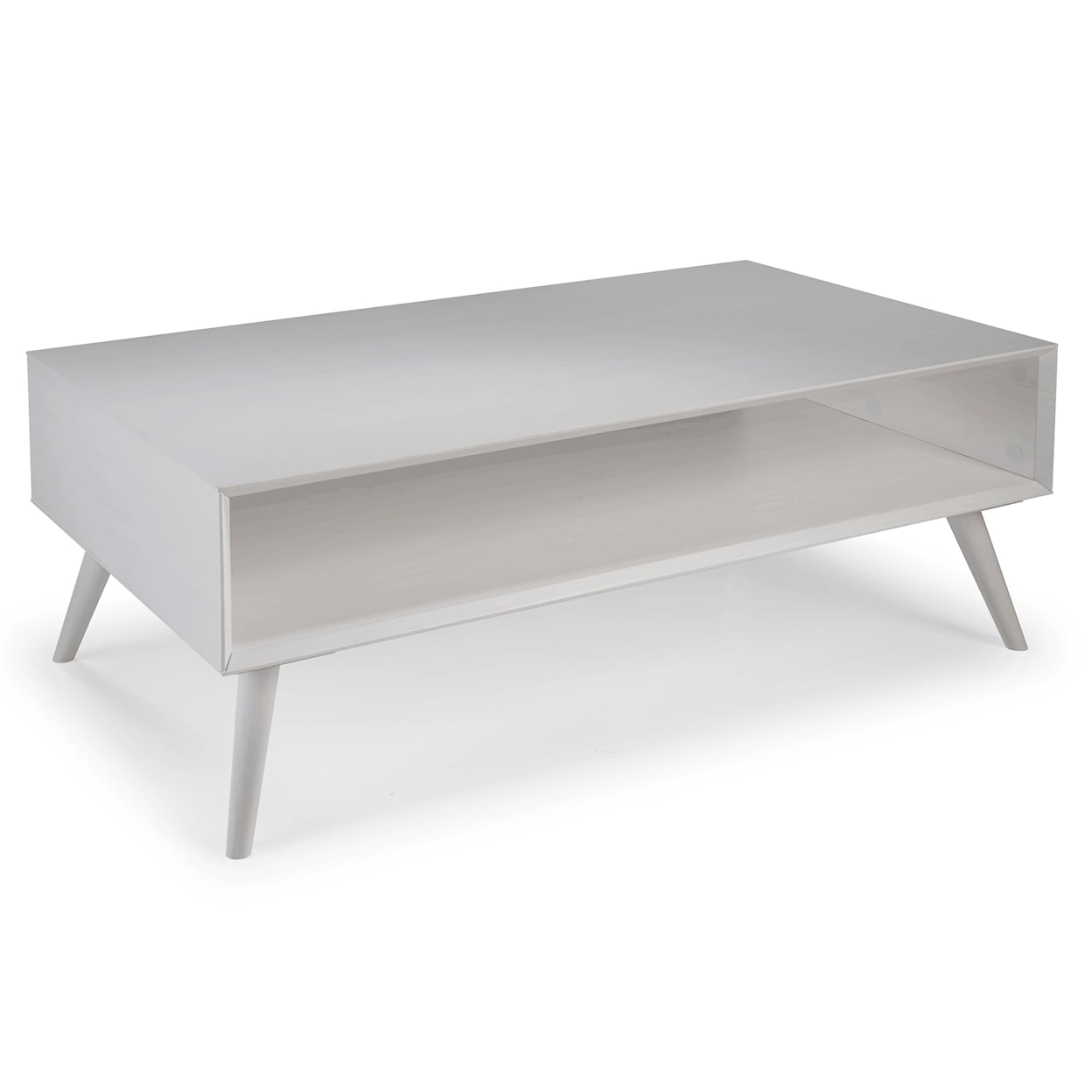Steve Silver Elin Cocktail Table with Open Shelving