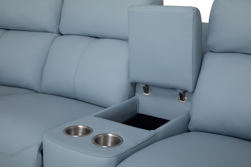 Palliser Henry 4-Seat Curve Henry Reclining Sectional