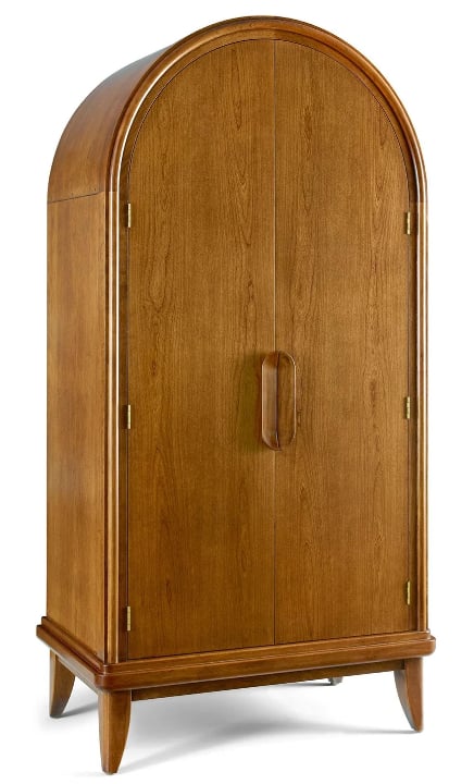 Stickley Martine Arced Bar Cabinet