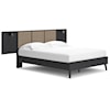 Ashley Furniture Signature Design Charlang Queen Panel Platform Bed with 2 Extensions