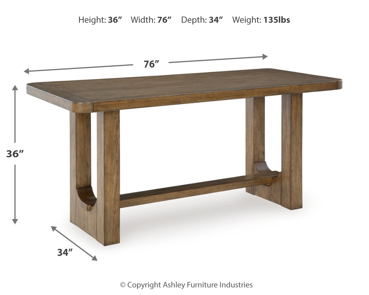 Signature Design by Ashley Cabalynn Dining Room Set