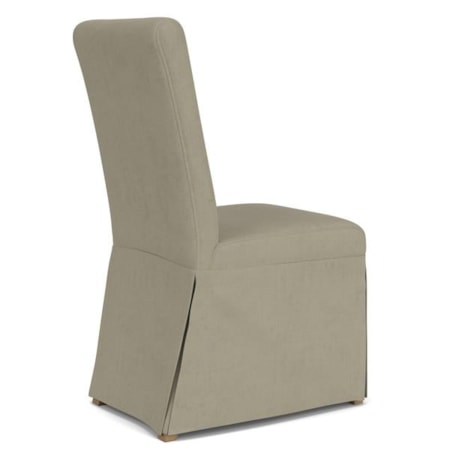 Upholstered Skirted Side Chair