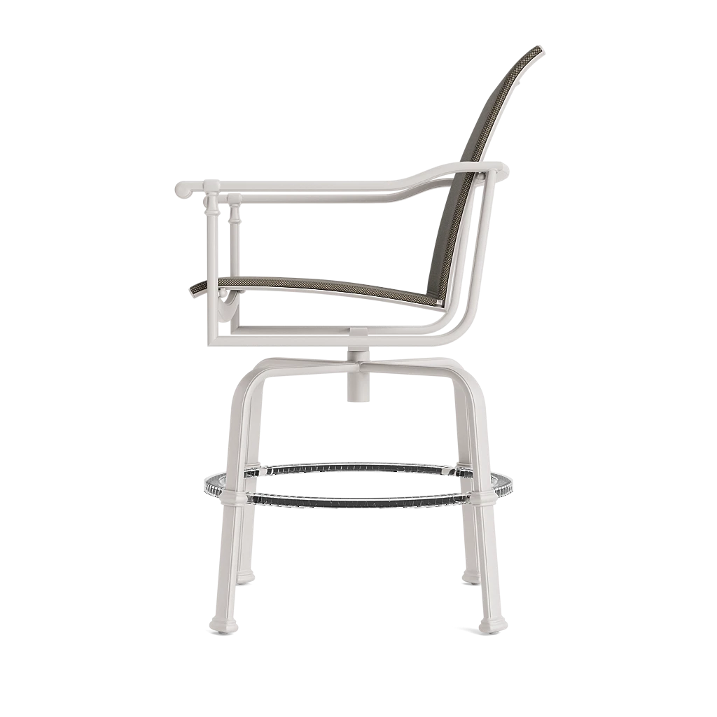 Sling Swivel Barstool w/Kickplate