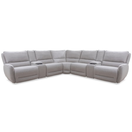 7-Piece Power Reclining Sectional Sofa