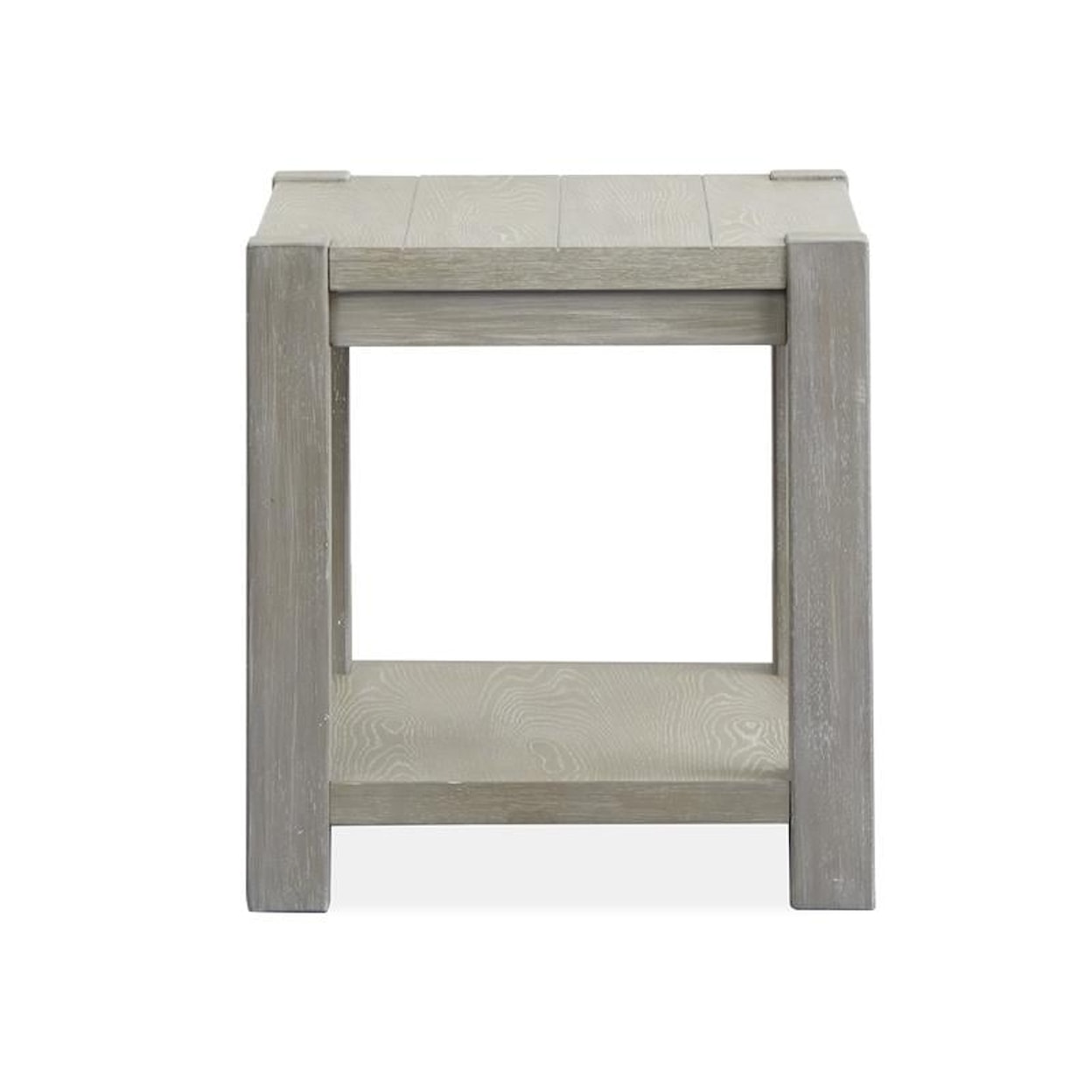 Magnussen Home Burgess Occasional Tables Rectangular End Table