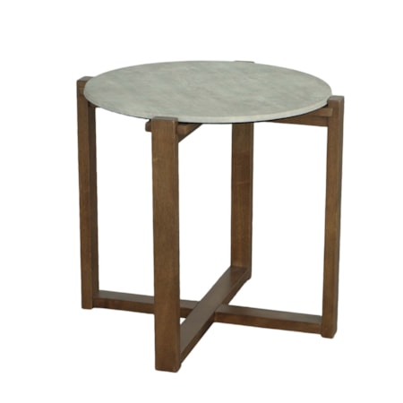 Round End Table