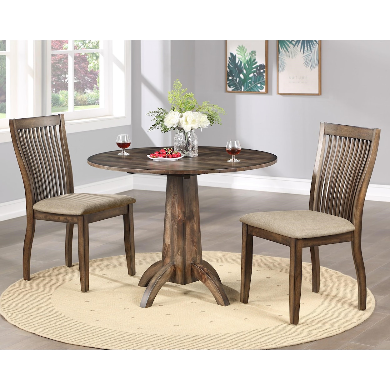 Winners Only Zoey 3-Piece Dining Set