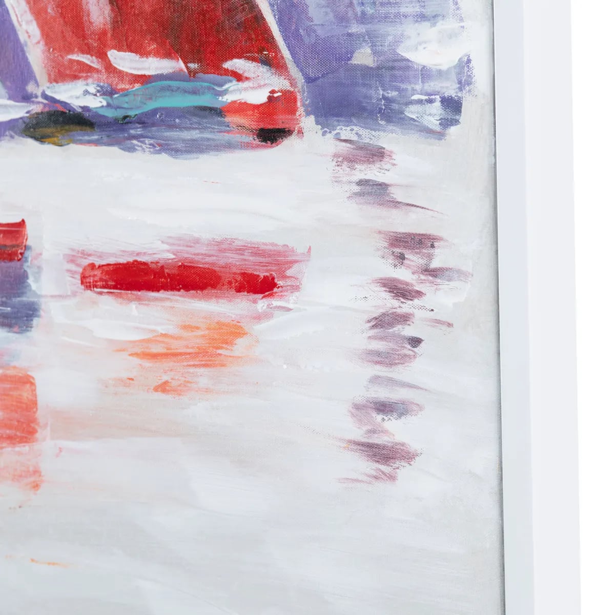 Frame Hand-Painted Canvas