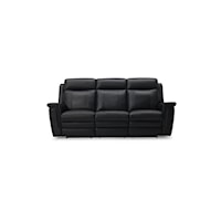 Asher Contemporary Power Reclining Sofa with Power Headrests