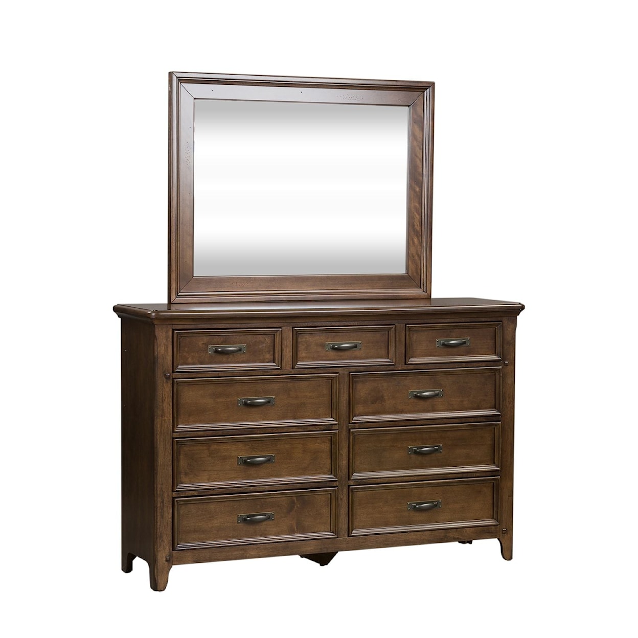 Liberty Furniture Saddlebrook Queen Panel Bedroom Group