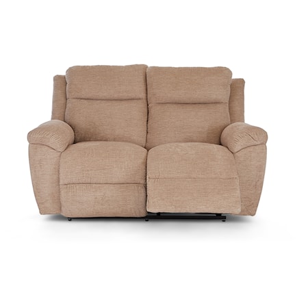 Power Reclining Loveseat w/Headrest &amp; Lumbar