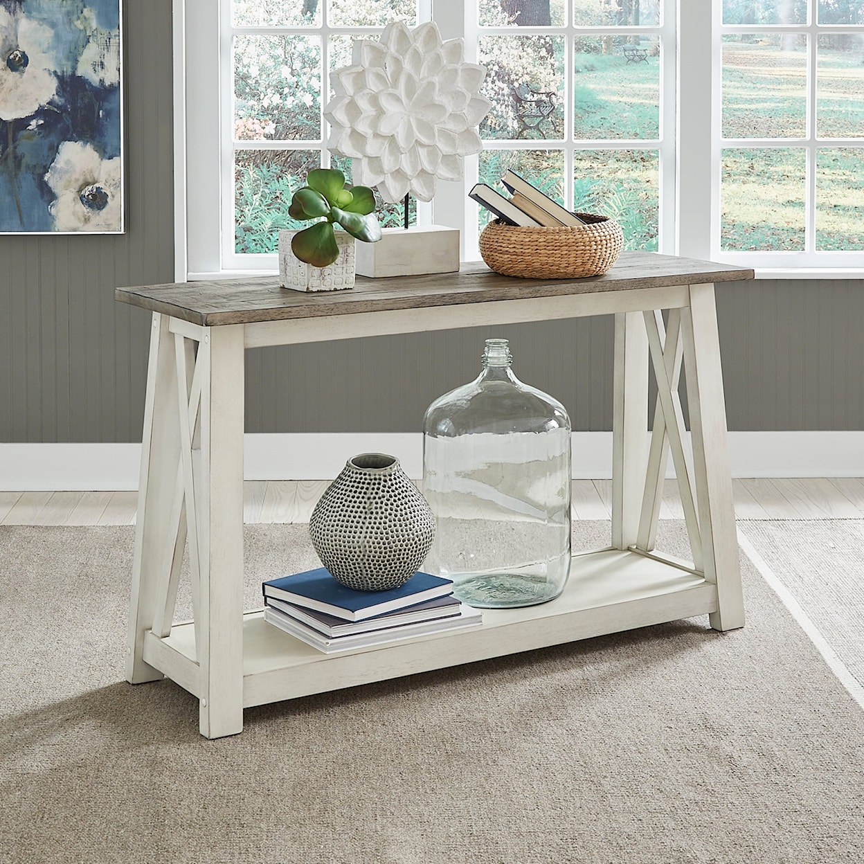 Liberty Furniture Laurel Bluff Sofa Table