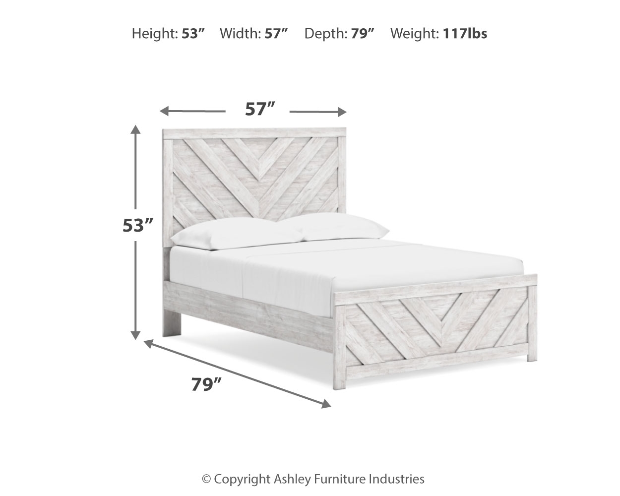 Signature Design by Ashley Cayboni Full Bedroom Set