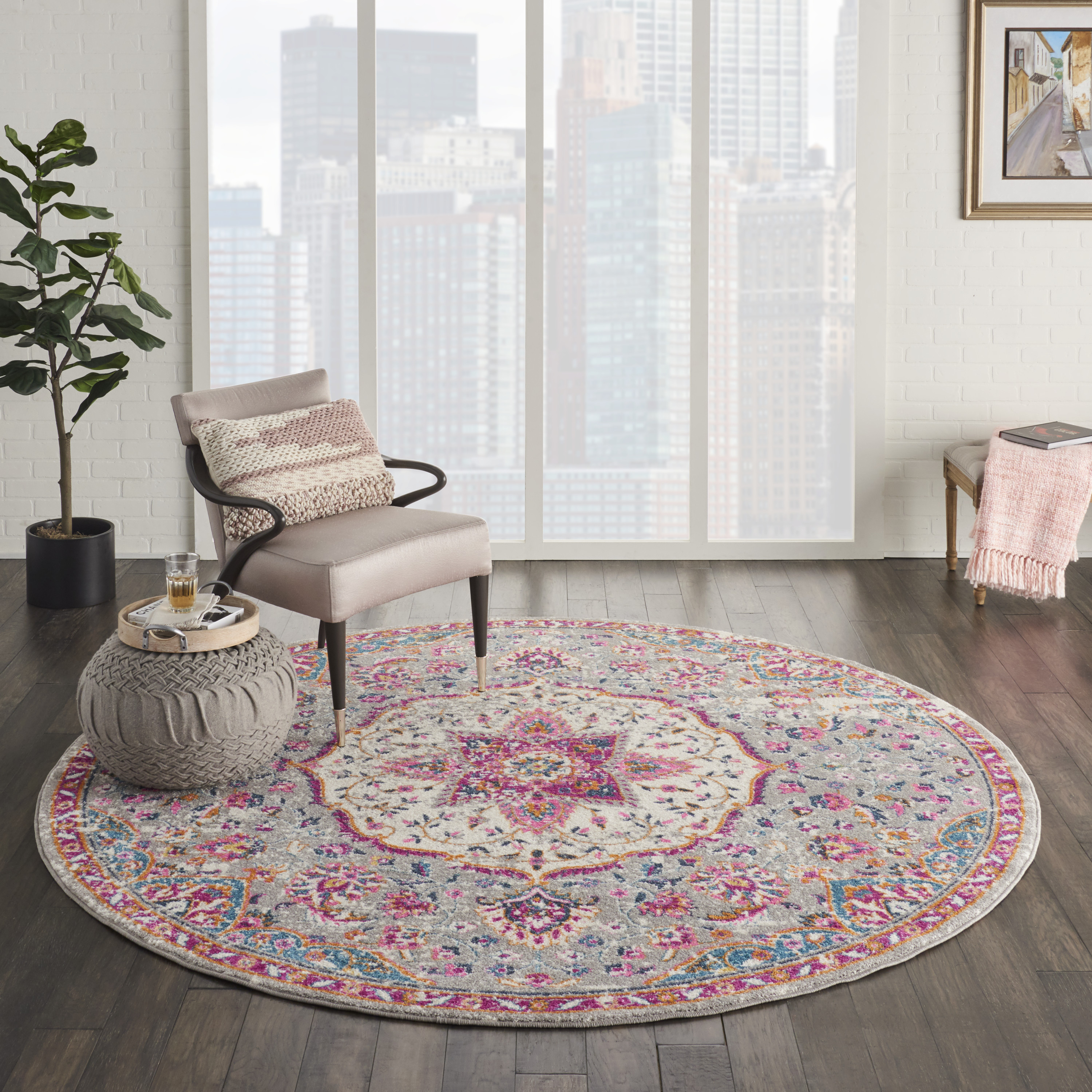 Nourison Passion 8' Round  Rug