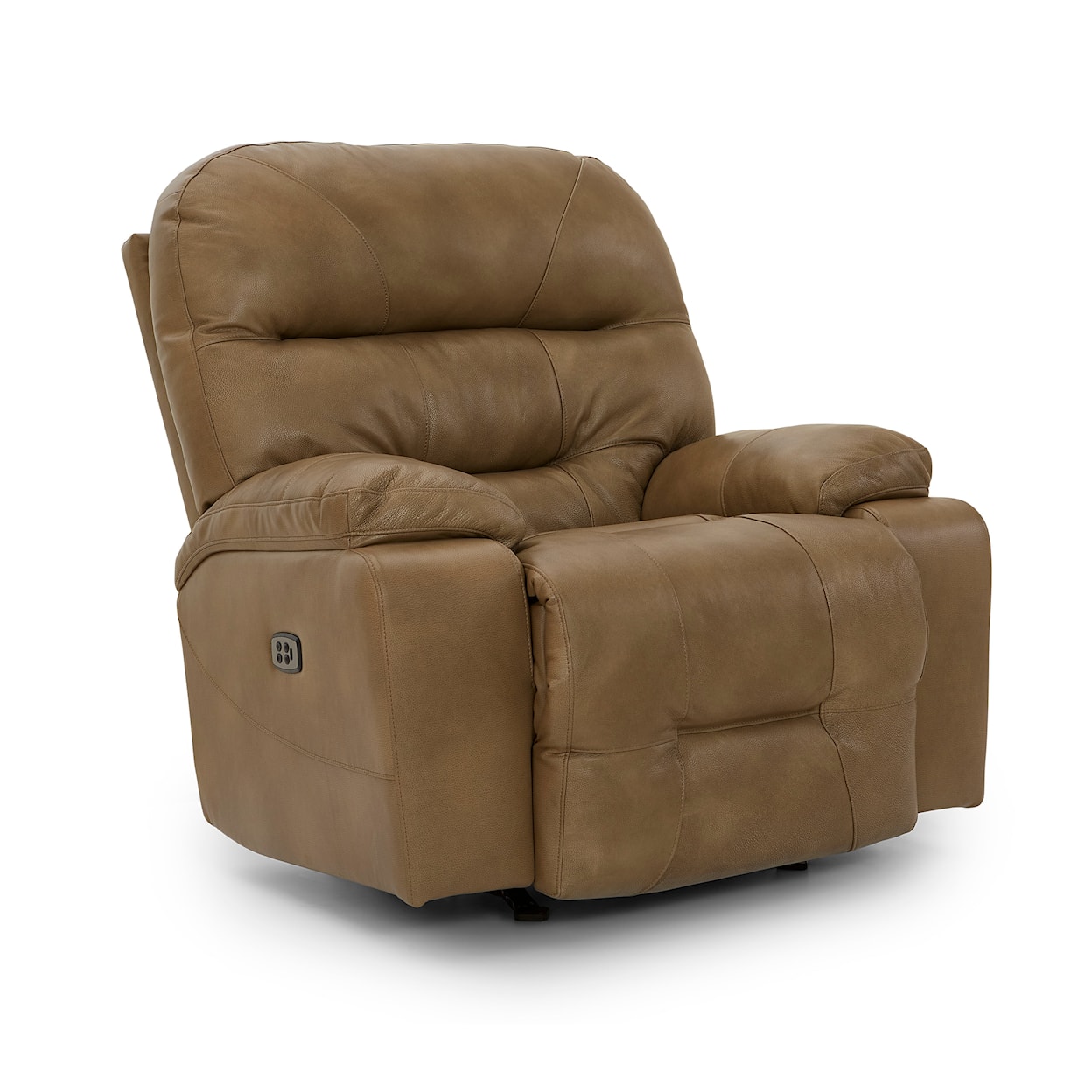 Bravo Furniture Ryson Power Tilt Headrest Swivel Glider Recliner