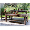 International Furniture Direct Nogales Occasional Tables 3-Piece Rustic Occasional Set