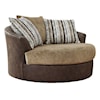 StyleLine Alesbury Oversized Swivel Accent Chair